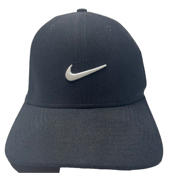 Nike Dri Fit Classic99 Black Fitted Hat - Picture 1 of 6